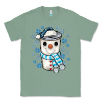 Sage snowman coffee cup Classic Tee - JahusDesignShop