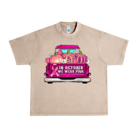 French Oak truck in october we wear pink Urban Heavy Tee - AdoDesignShop