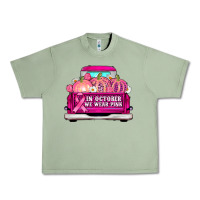 Oil Green truck in october we wear pink Urban Heavy Tee - AdoDesignShop