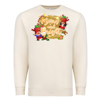 Sandshell merry and bright gnome Premium Sweatshirt - CowGirlArtShop