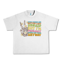 Lunar Rock some things are better left unsaid Urban Heavy Tee - MaliasSmallBusiness