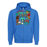 True Royal Dog Mama Zipper Hoodie - texasbilliewilder