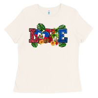 Bone love haitian republic Ladies Tee - RanaPortraitStore