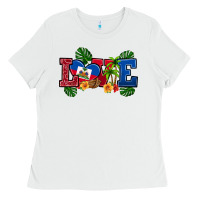White love haitian republic Ladies Tee - RanaPortraitStore