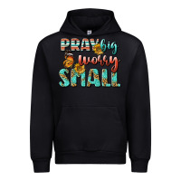 Foreset Green pray big worry small Urban Hoodie - BundleAndBundleShop
