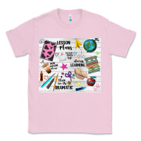 Bubblegum Pink teacher always learning Classic Tee - NancyCooperArtShop