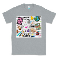 Heather Grey teacher always learning Classic Tee - NancyCooperArtShop