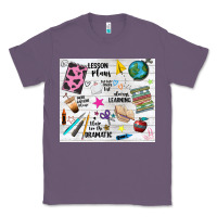 Lavender teacher always learning Classic Tee - NancyCooperArtShop