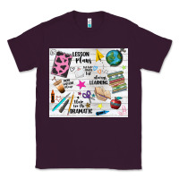 Plum teacher always learning Classic Tee - NancyCooperArtShop