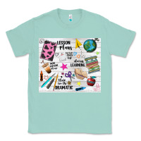 Seafoam teacher always learning Classic Tee - NancyCooperArtShop