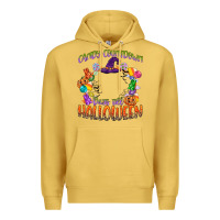 Antique Gold candy countdown days till halloween Premium Hoodie - CowGirlArtShop