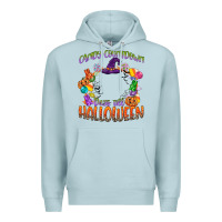 Blue Mist candy countdown days till halloween Premium Hoodie - CowGirlArtShop