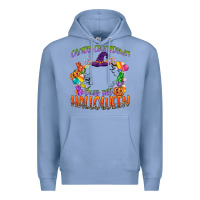 Colony Blue candy countdown days till halloween Premium Hoodie - CowGirlArtShop