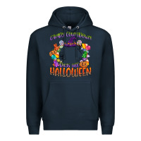 Navy candy countdown days till halloween Premium Hoodie - CowGirlArtShop