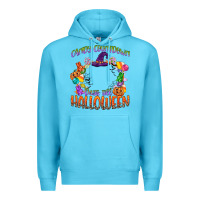 Ocean Blue candy countdown days till halloween Premium Hoodie - CowGirlArtShop