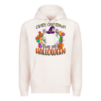 Pale Pink candy countdown days till halloween Premium Hoodie - CowGirlArtShop