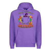 Purple candy countdown days till halloween Premium Hoodie - CowGirlArtShop