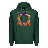Sports Green candy countdown days till halloween Premium Hoodie - CowGirlArtShop