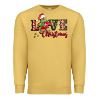 Antique Gold love christmas gingerbread Premium Sweatshirt - CowGirlArtShop