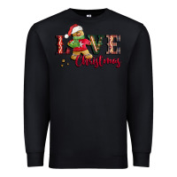 Black love christmas gingerbread Premium Sweatshirt - CowGirlArtShop