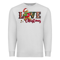 Dove Grey love christmas gingerbread Premium Sweatshirt - CowGirlArtShop