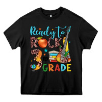 Black ready to rock 3rd grade Heavy Core Tee - JahusDesignShop