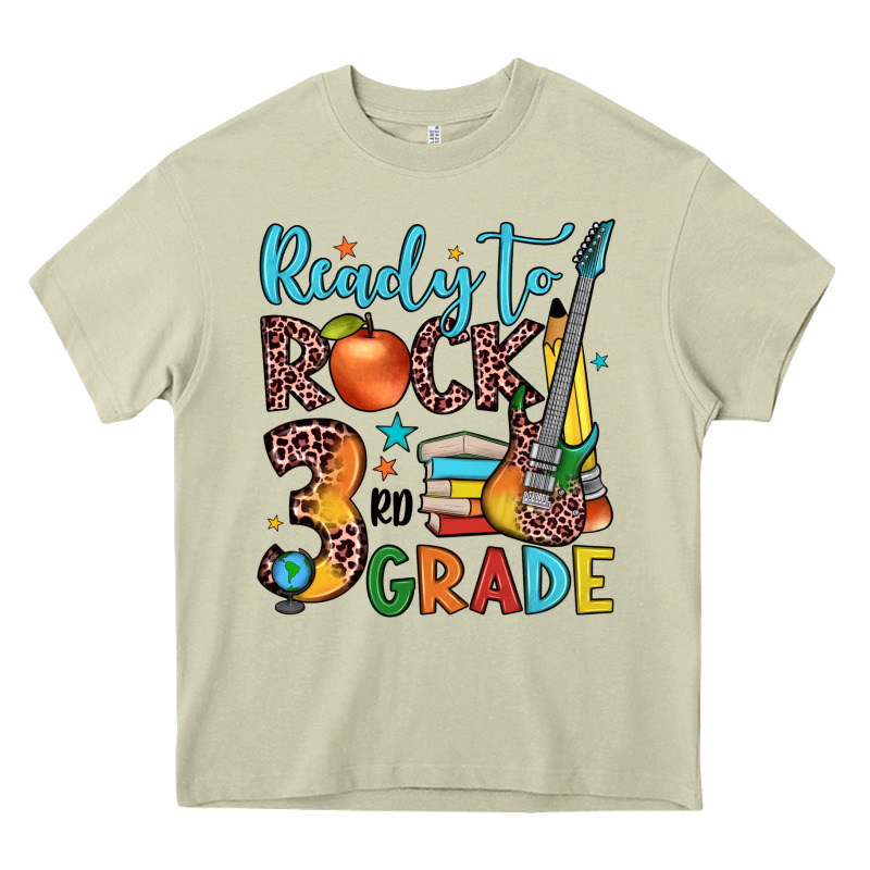 Ready To Rock 3rd Grade Heavy Core Tee by JahusDesignShop | Teevron