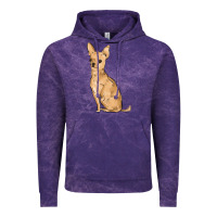 Cloud Purple chihuahua Vintage Hoodie - MaliasSmallBusiness