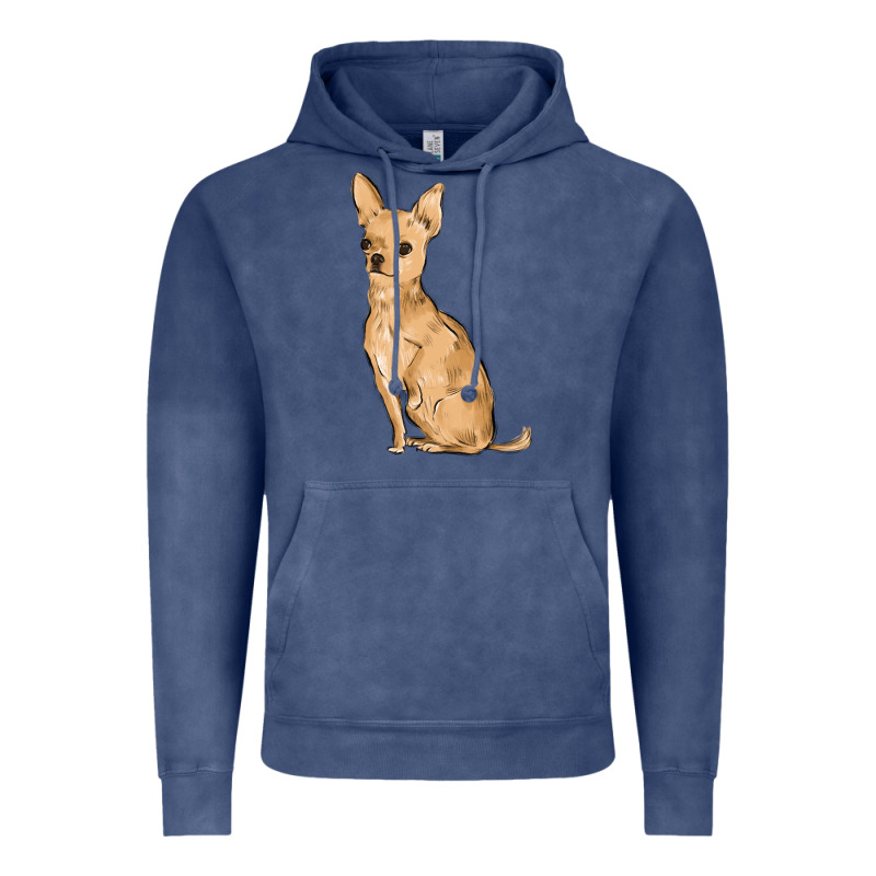 Chihuahua Vintage Hoodie by MaliasSmallBusiness | Teevron
