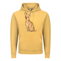 Vintage Mustard chihuahua Vintage Hoodie - MaliasSmallBusiness