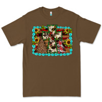 Cacao Christmas cross Premium Tee - JahusDesignShop