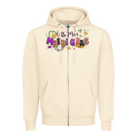 Sandshell little miss mardi gras Zipper Hoodie - texasbilliewilder