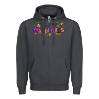 Smoke little miss mardi gras Zipper Hoodie - texasbilliewilder