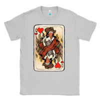 Moon Dust queen of hearts cowgirl Classic Tee - NancyCooperArtShop