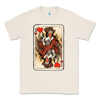 Natural queen of hearts cowgirl Classic Tee - NancyCooperArtShop
