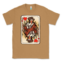 Toasted Coconut queen of hearts cowgirl Classic Tee - NancyCooperArtShop
