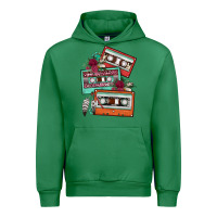 Emerald cassette floral gemstone Urban Hoodie - FaDigitalArtStudio