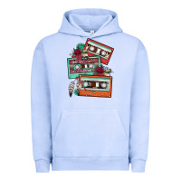 Pigment Grape Ice cassette floral gemstone Urban Hoodie - FaDigitalArtStudio