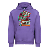 Tulip cassette floral gemstone Urban Hoodie - FaDigitalArtStudio