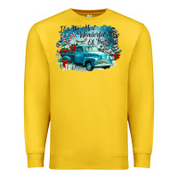 Lemon its the wonderful time of the year truck Premium Sweatshirt - CowGirlArtShop