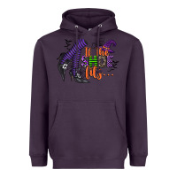 Plum if the shoe fits Heavyweight Hoodie - CowGirlArtShop