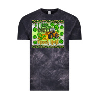 Cloud Black a little dirt never hurt st patrick s bulldozer Vintage Tee - JahusDesignShop
