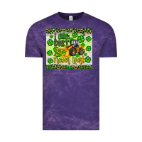 Cloud Purple a little dirt never hurt st patrick s bulldozer Vintage Tee - JahusDesignShop