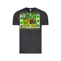 Vintage Black a little dirt never hurt st patrick s bulldozer Vintage Tee - JahusDesignShop