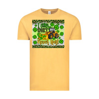 Vintage Mustard a little dirt never hurt st patrick s bulldozer Vintage Tee - JahusDesignShop