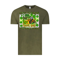 Vintage Olive a little dirt never hurt st patrick s bulldozer Vintage Tee - JahusDesignShop