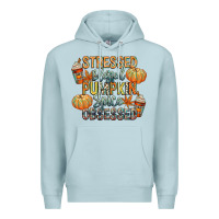 Blue Mist stressed blessed pumpkin spice obsessed Premium Hoodie - CowGirlArtShop