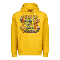 Lemon stressed blessed pumpkin spice obsessed Premium Hoodie - CowGirlArtShop