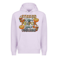 Lilac stressed blessed pumpkin spice obsessed Premium Hoodie - CowGirlArtShop