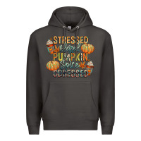 Smoke stressed blessed pumpkin spice obsessed Premium Hoodie - CowGirlArtShop